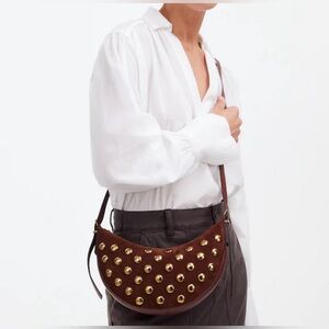 🤎 NEW Madewell The Essential Convertible Top Handle Crossbody Mini Bag